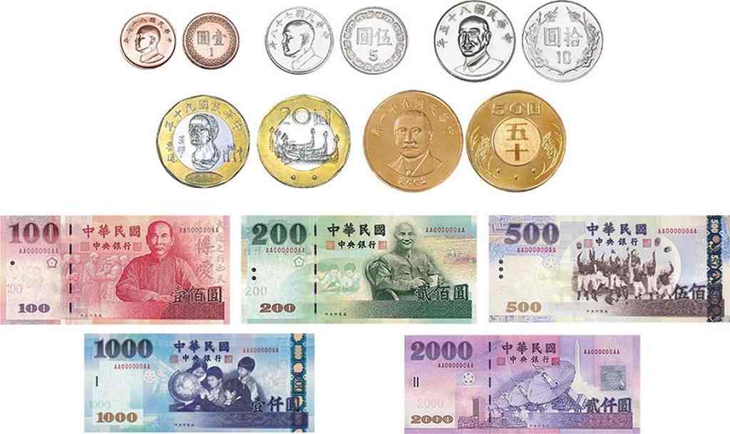 Các mệnh giá tiền Đài Loan. Đổi tiền Đài Loan ở đâu?