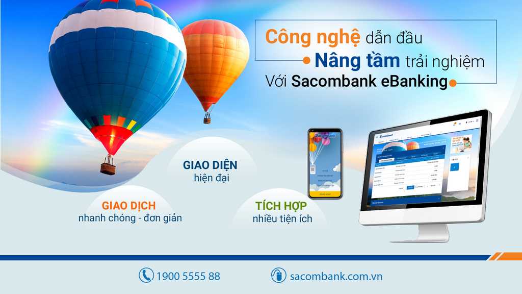 chuyển tiền online sacombank